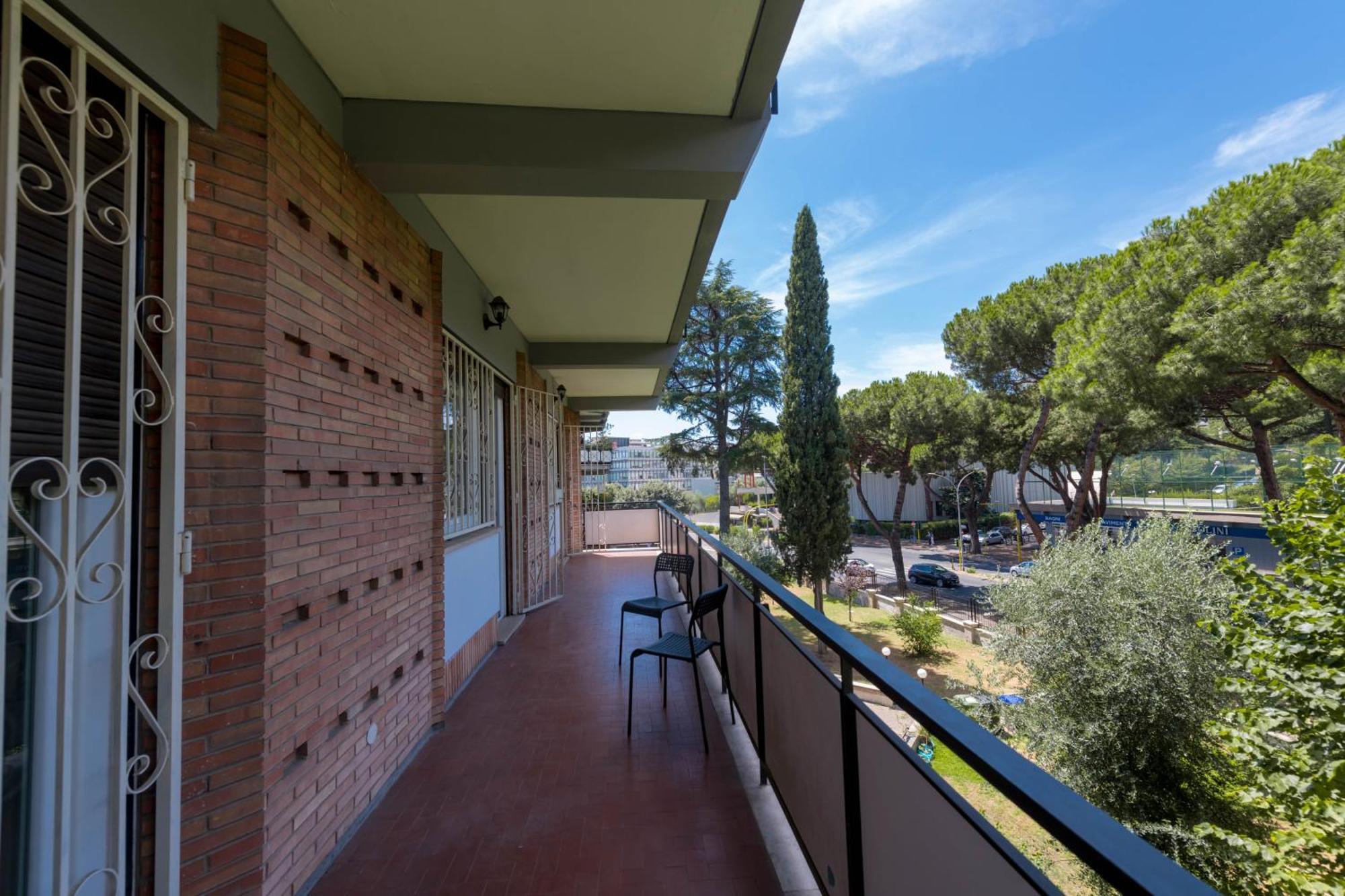 Spazioso Appartamento Vicino Eur Roma Eksteriør bilde